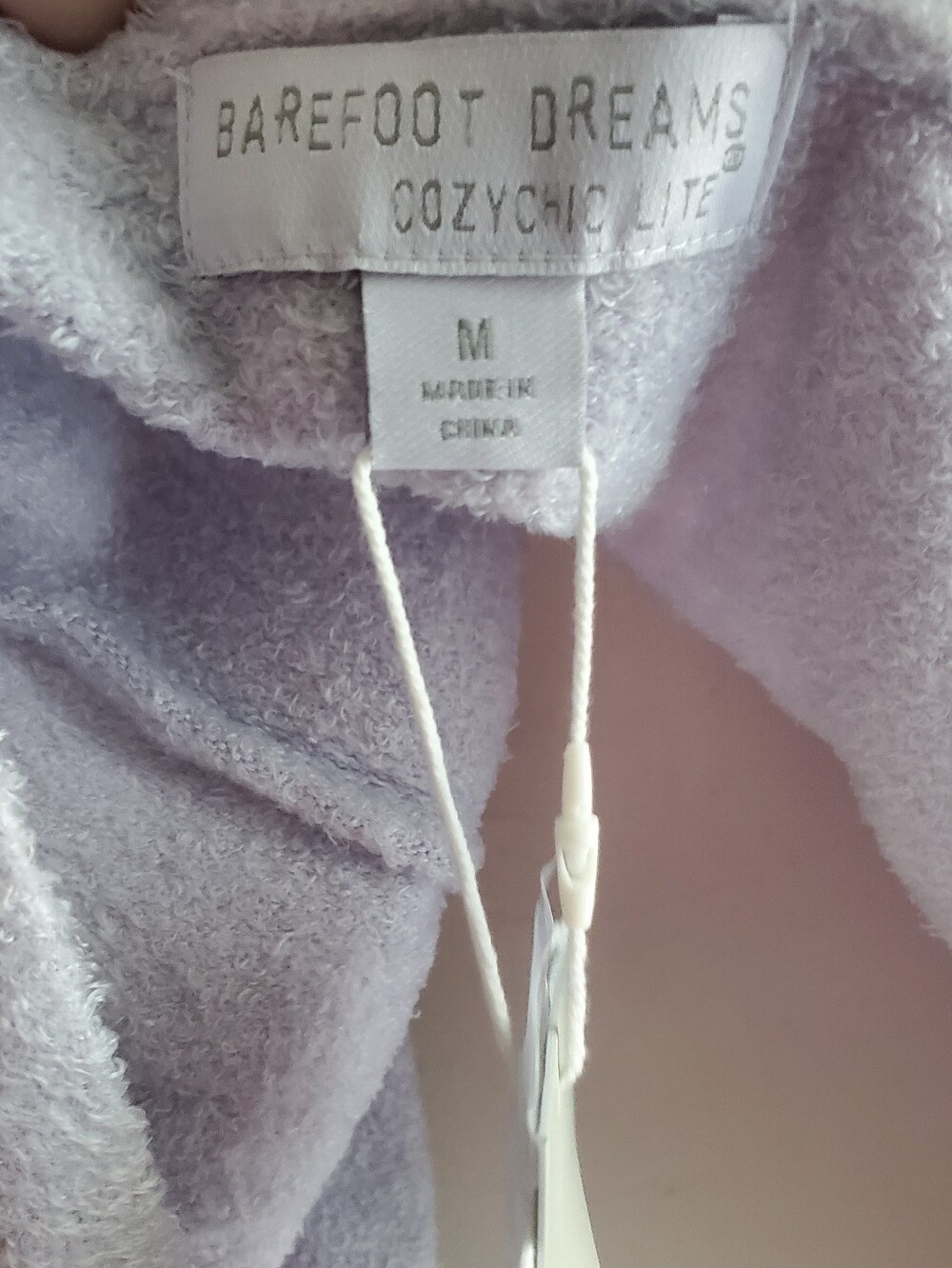 Nwt BAREFOOT DREAMS Cozychic Lite Coastline Cardigan With Pockets Size Med. - Picture 5 of 10